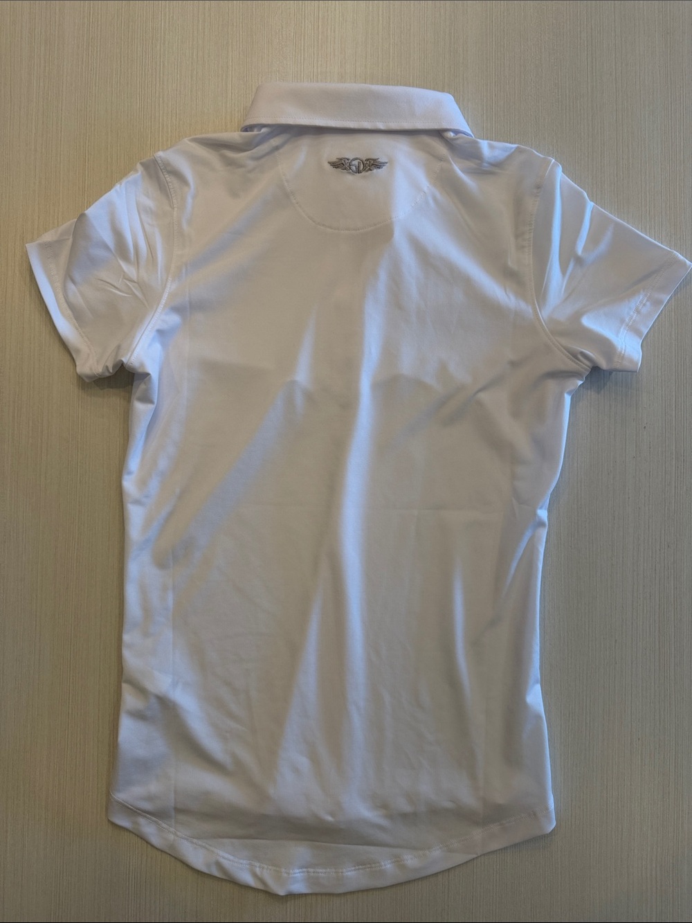 Women’s Golf White Polo Shirt - - Picture 3 of 3